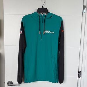 NWOT Nike Miami Dolphins Quarter Zip